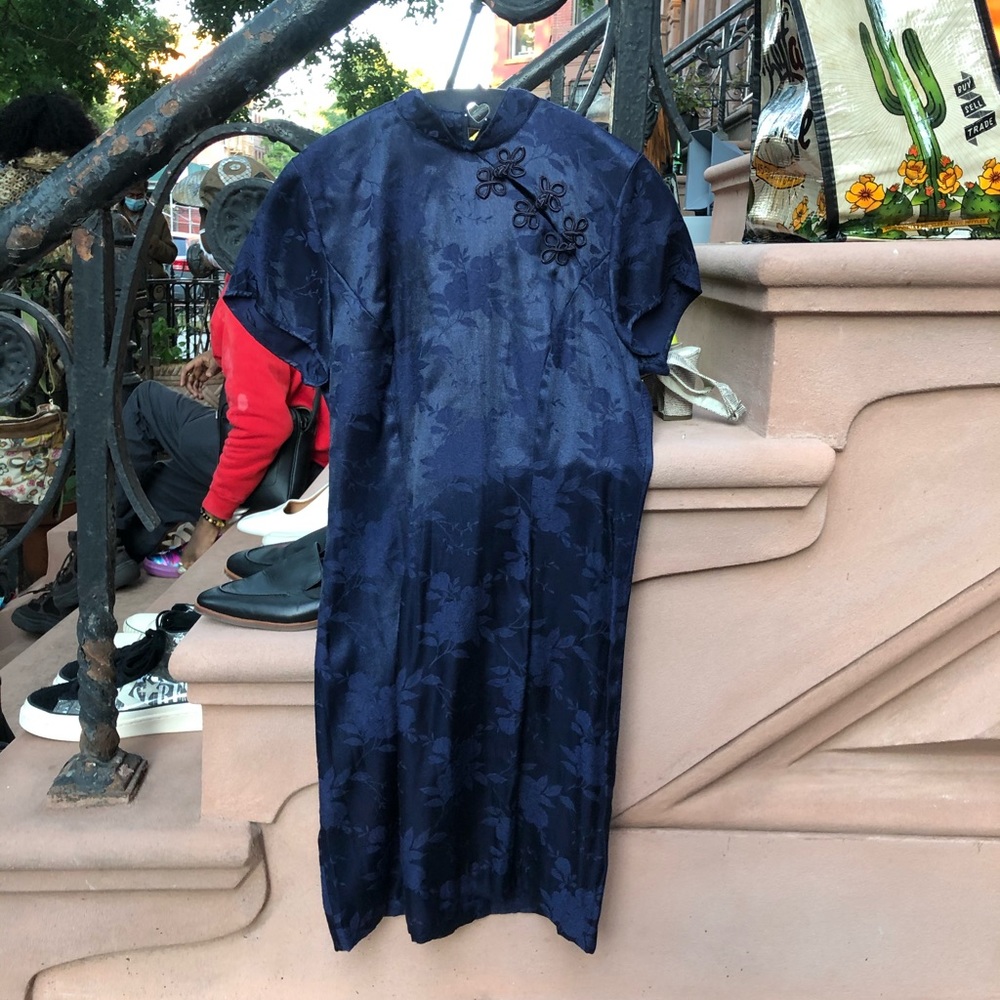 Blue Chinese Dress